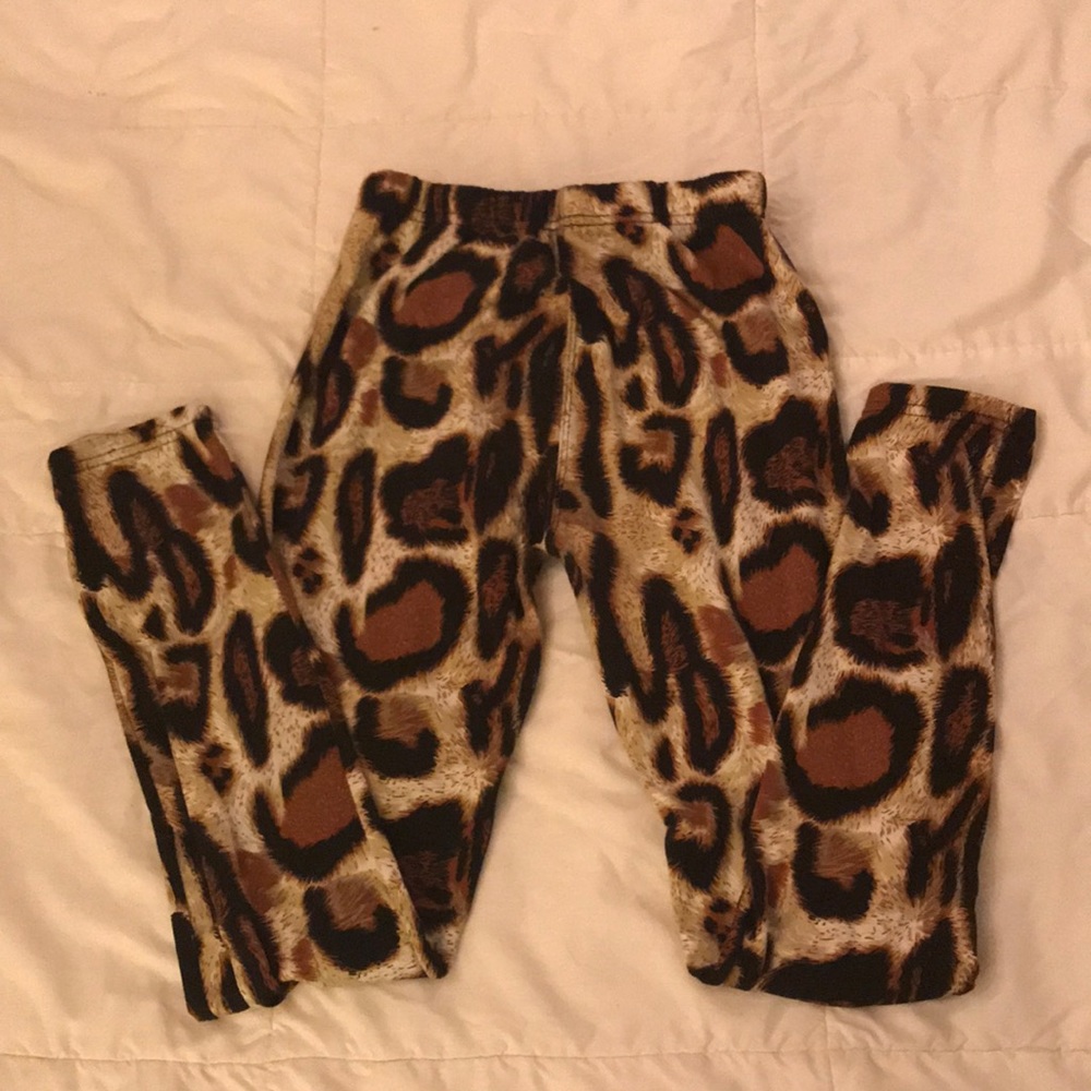 Leopard Print Leggings by Shosho
